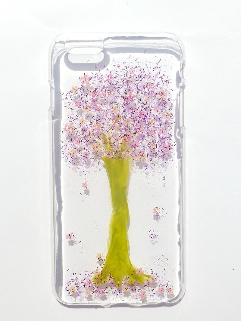 Anny's workshop hand-made mobile phone protection shell for iphone 6 plus, 2015 Tree of Hope - เคส/ซองมือถือ - พลาสติก สึชมพู