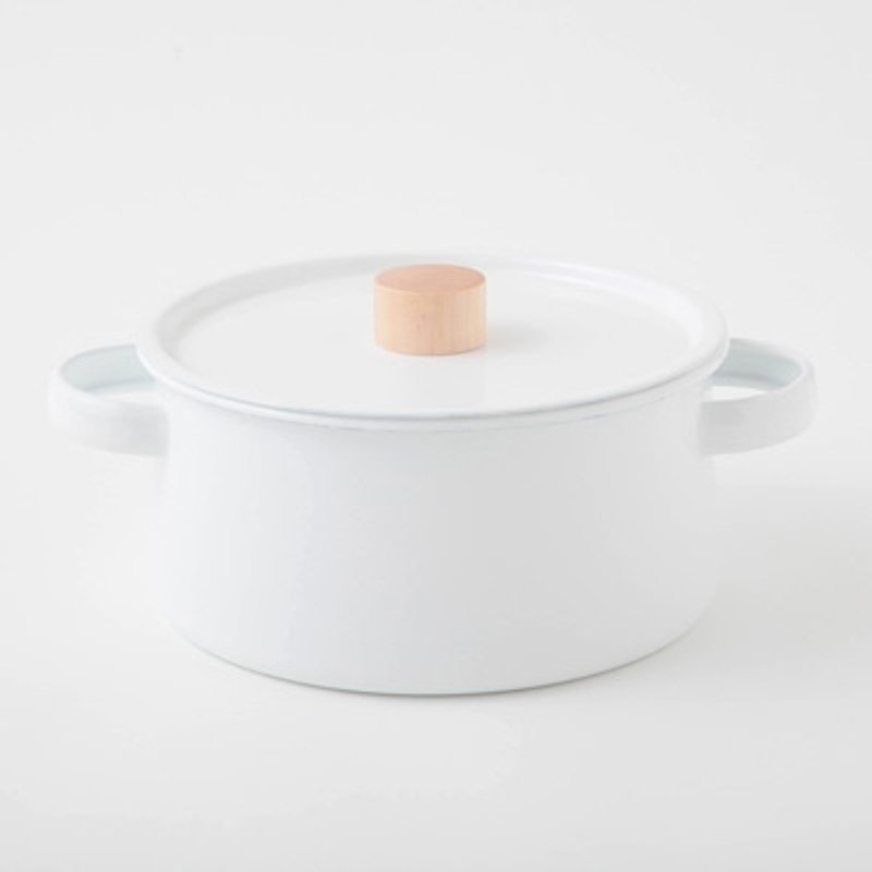 kaico hands enamel pot - Cookware - Other Materials White