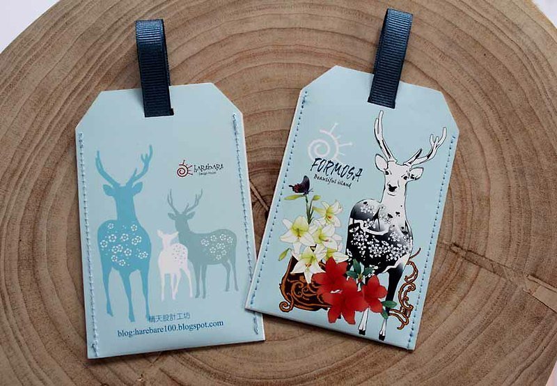 Stored Value Card Holder: Formosa Series-Sika Deer - ID & Badge Holders - Paper Multicolor