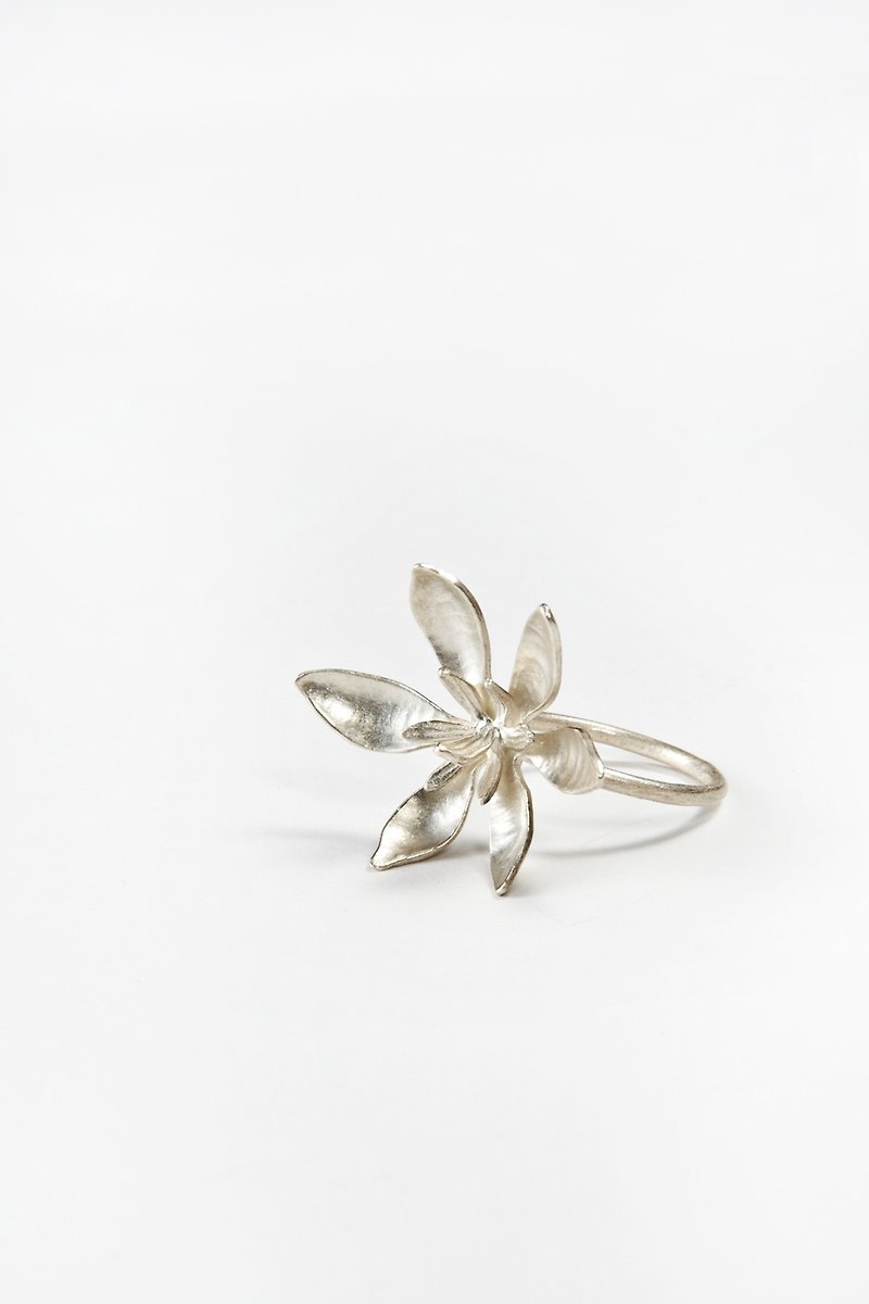 I-Shan13 Flower, Bird and Fish Series Ring/Lizi - แหวนทั่วไป - เงินแท้ สีเงิน