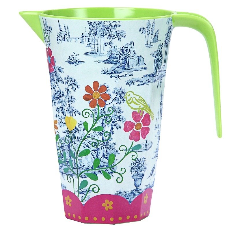 GINGER│ Thai design - Secret Garden kettle - Plants - Plastic 