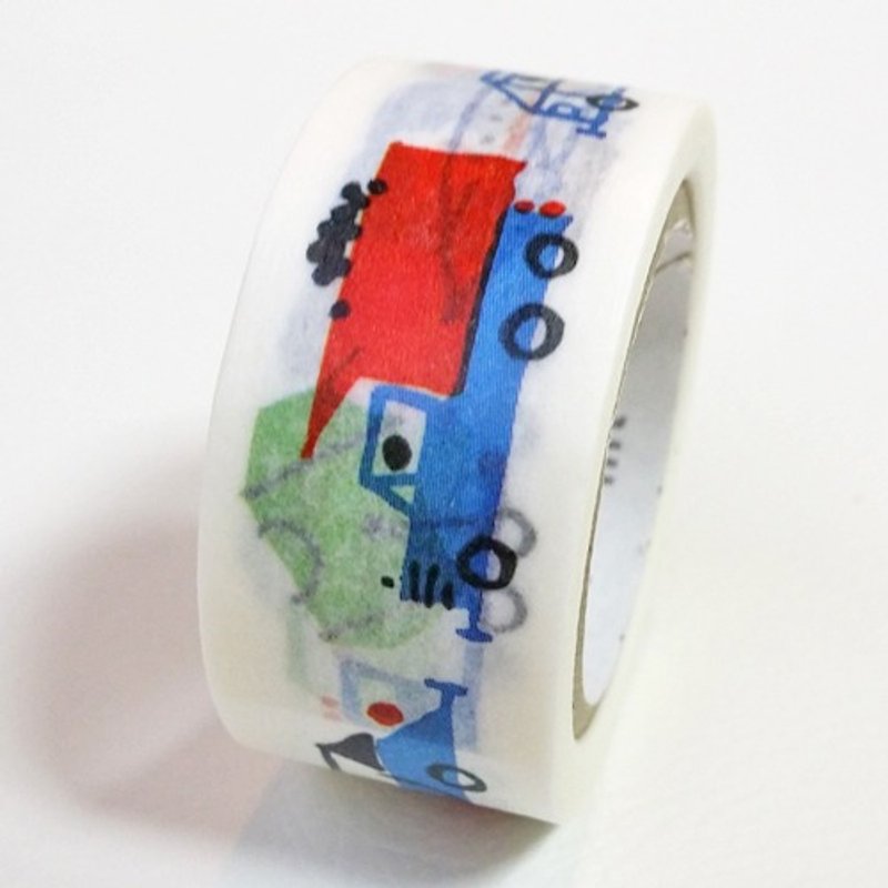 Mt and paper tape G8 x Ed Emberley [vehicle(MTEDEM03)] - Washi Tape - Paper Multicolor