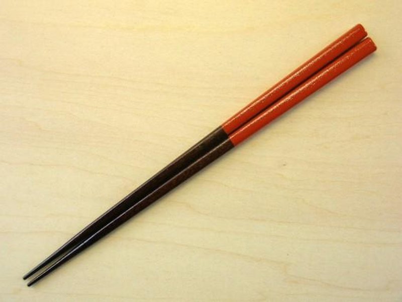 漆塗り箸　橙色 - 箸・箸置き - 木製 オレンジ