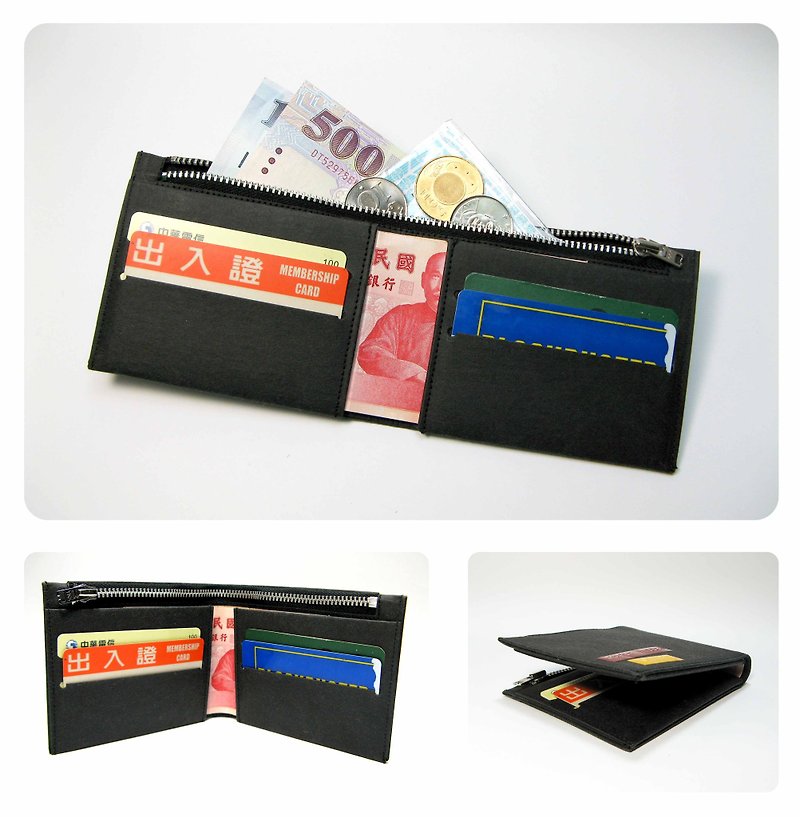 【Anymore】PoLiShi Style - Wallets - Paper Black