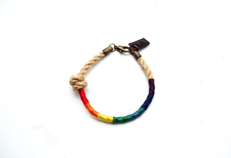 古早風快樂彩虹童謠手帶 by Captain Ryan - Bracelets - Other Materials Multicolor