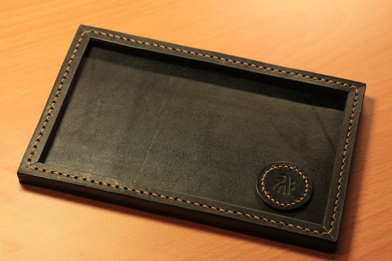 Square Cash Tray - Other - Genuine Leather 