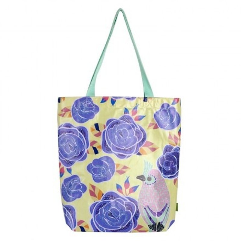 GINGER │ Thai design - Water repellent Nightingale printing portable shoulder bag - Messenger Bags & Sling Bags - Plastic 