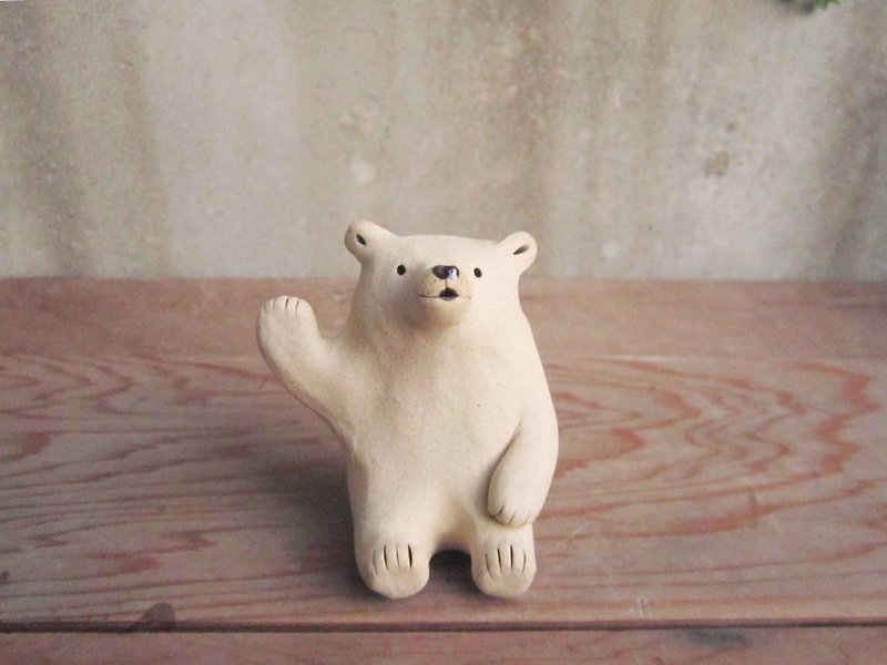 The disappearing North Pole-little polar bear - Items for Display - Other Materials 