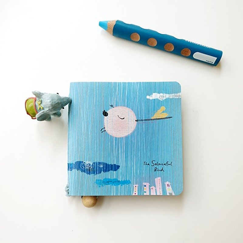 Relax。pocket notebook / sketchbook / notebook - สมุดบันทึก/สมุดปฏิทิน - กระดาษ สีน้ำเงิน
