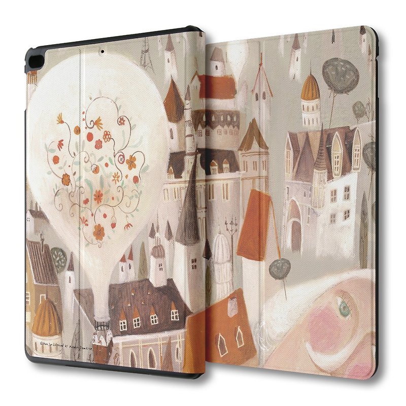 AppleWork iPad mini multi-angle flip holster - hot air balloon PSIBM-005 - Tablet & Laptop Cases - Faux Leather Multicolor
