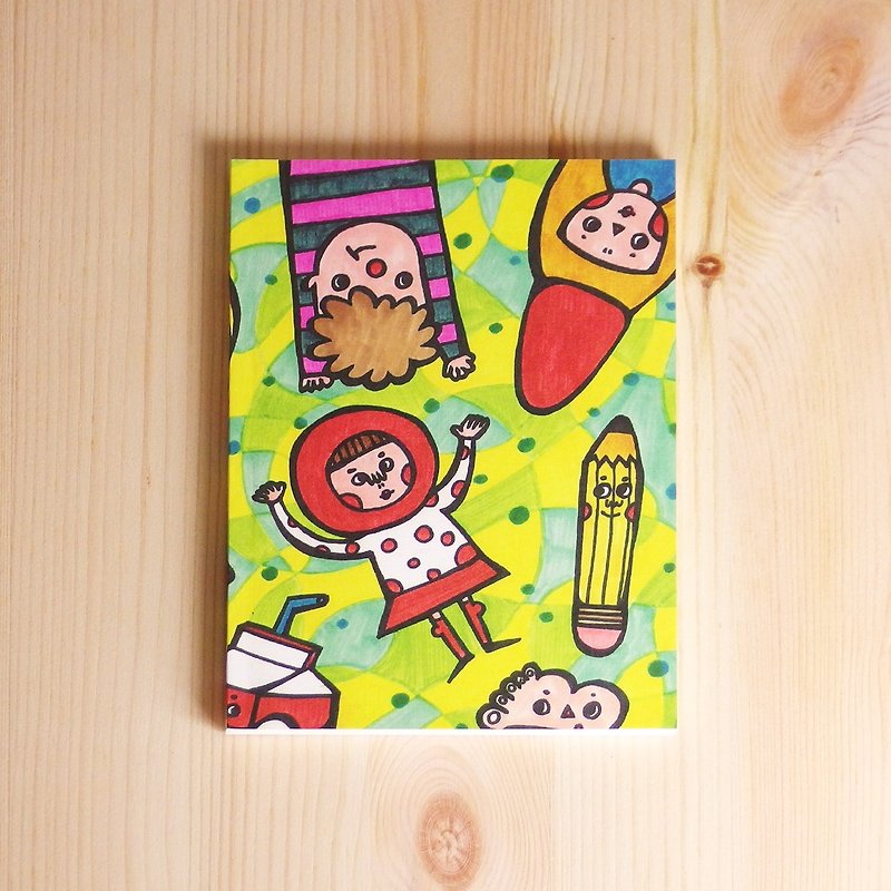 Little Notebook – Bamzee and His Friends - Notebooks & Journals - Paper Yellow