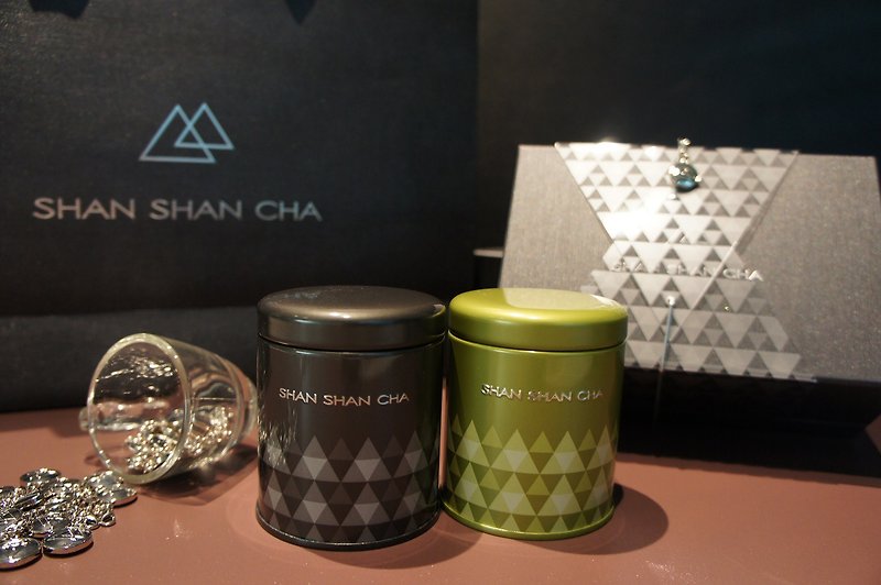 【シャンシャンライ茶】自然農法茶ギフトボックス 香り高いシリーズ 2個入 - お茶 - 食材 イエロー