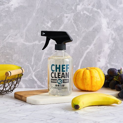 淨毒五郎 Chef Clean 奶瓶蔬果清潔劑 | 洗碗精 奶瓶清潔 洗菜 洗奶瓶