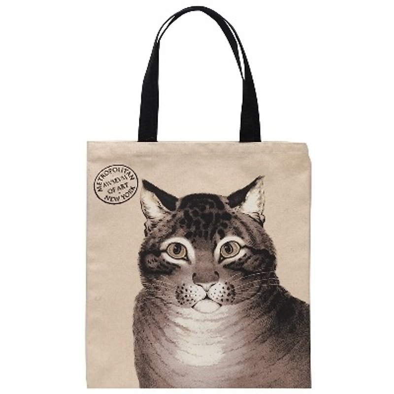 The Metropolitan Museum of Art Love Cat Tote Bag - Messenger Bags & Sling Bags - Cotton & Hemp Multicolor