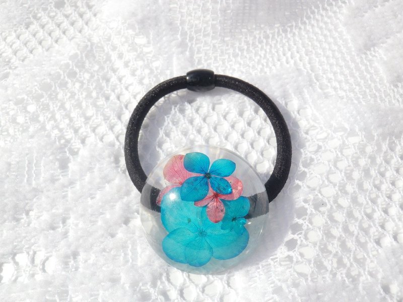 アニーの工房手作りジュエリーYahua、アジサイの花のヘアバンドの宝石シリーズ（V） - ヘアアクセサリー - プラスチック 