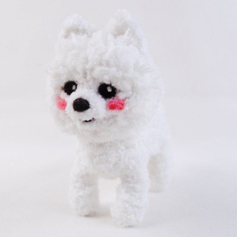12cm pet avatar [feiwa 霏 手 hand] (shear version) white Bomei pet doll - Stuffed Dolls & Figurines - Other Materials White