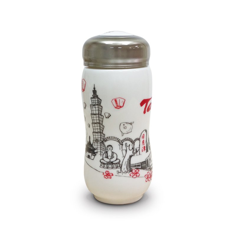 能量杯 台灣風情 - 茶壺/茶杯/茶具 - 其他材質 白色