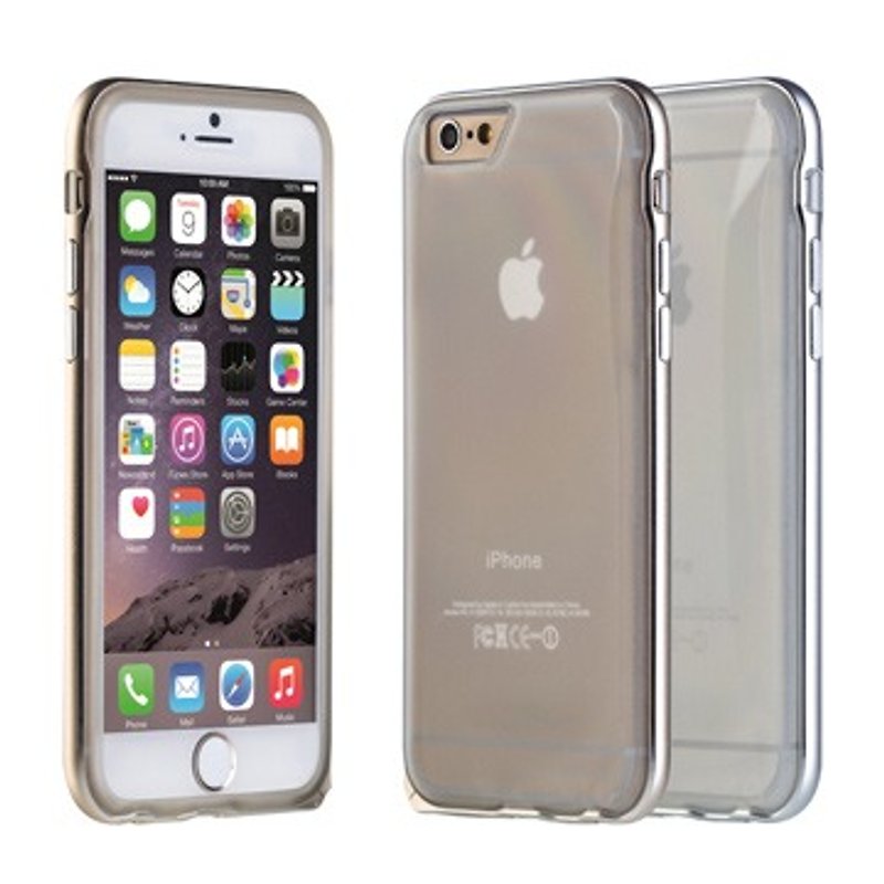 SIMPLE WEAR iPhone 6 專用 Metal Wear 鋁框防震TPU保護殼 - 金色 (4716779654530) - 手機殼/手機套 - 其他材質 金色