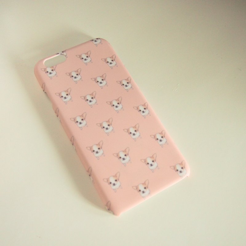 :: 聖誕禮物 :: 吉娃娃犬 iPhone 8/7/ 6/6s 手機殼粉紅色 - 平板/電腦保護殼/保護貼 - 塑膠 粉紅色