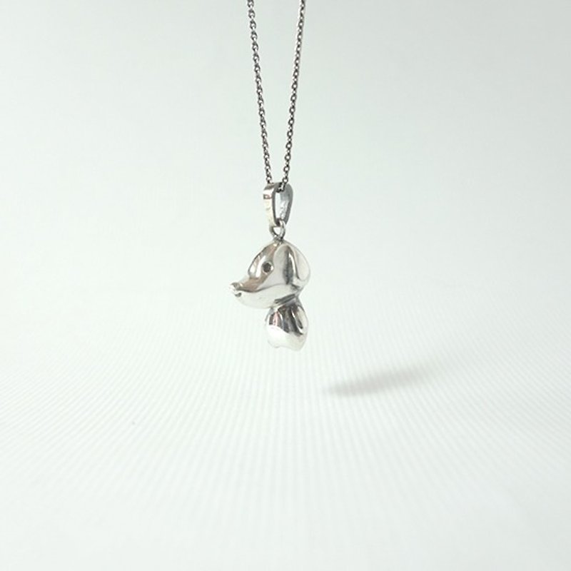 - Doggy next door - Sterling Silver Necklace - Necklaces - Other Metals 