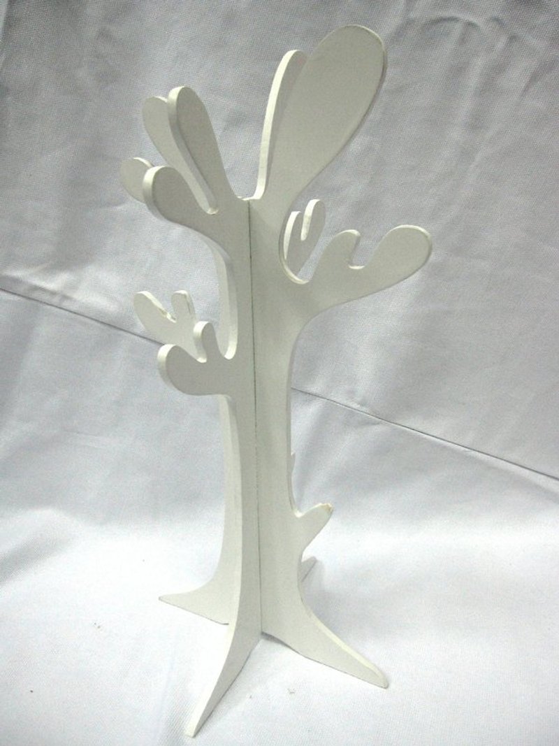 pt, Jewellery hanger Autumn Tree(Free Shipping) 荷蘭pt., 樹形飾物掛座(包郵) - 擺飾/家飾品 - 木頭 白色