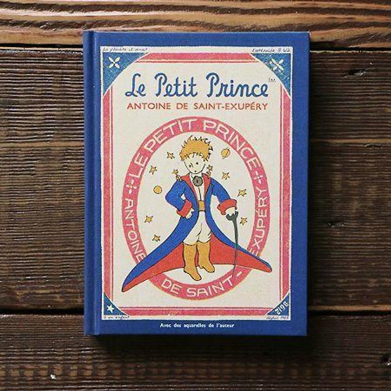 7321 Design - Little Prince Hardcover Striped Notebook - Little Prince Cloak, 7321-08605 - สมุดบันทึก/สมุดปฏิทิน - กระดาษ สีน้ำเงิน
