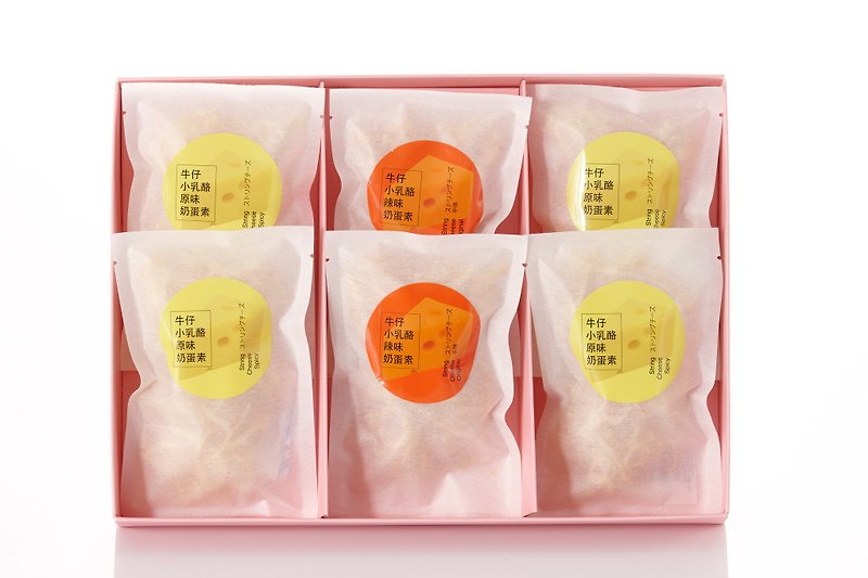 String Cheese with Original & Spicy Taste Gift Box - ผลไม้อบแห้ง - อาหารสด สึชมพู