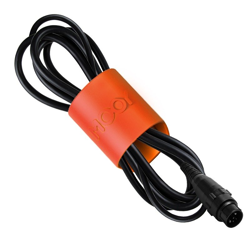 Wire Wing Cable Management-Orange-PinkoiENcontent - ที่เก็บสายไฟ/สายหูฟัง - ซิลิคอน สีส้ม