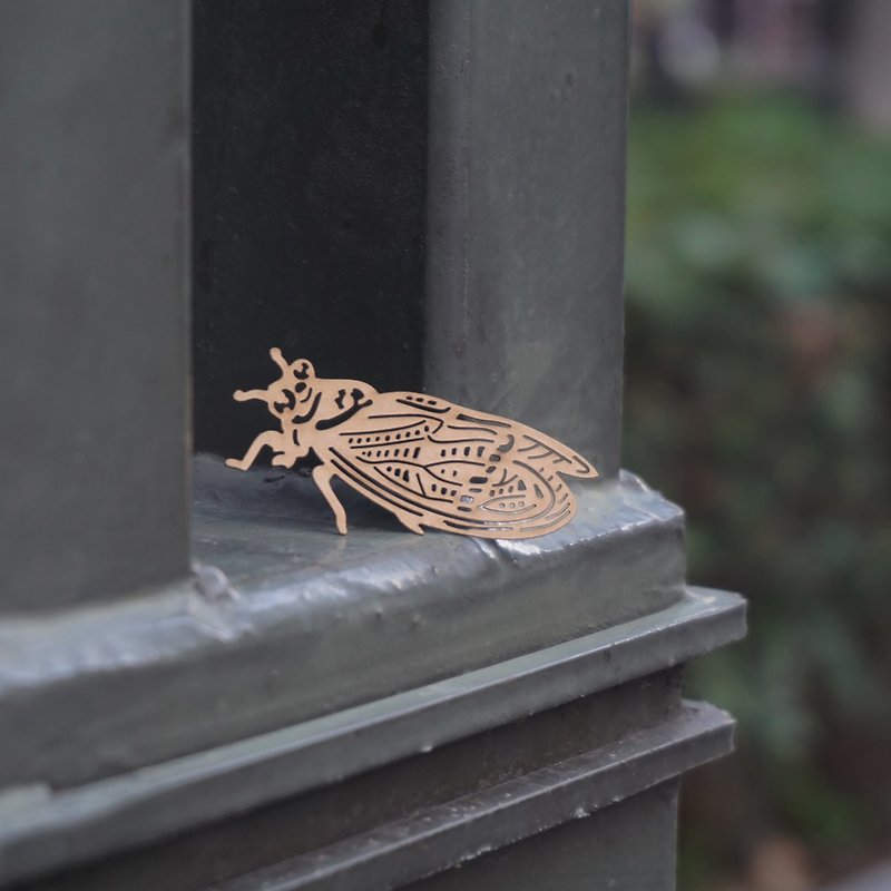 Mai Mai Zoo-Taiwan Ye Chan Paper Sculpture Bookmark | Cute Animal Healing Small Things Stationery Gifts - Bookmarks - Paper Khaki