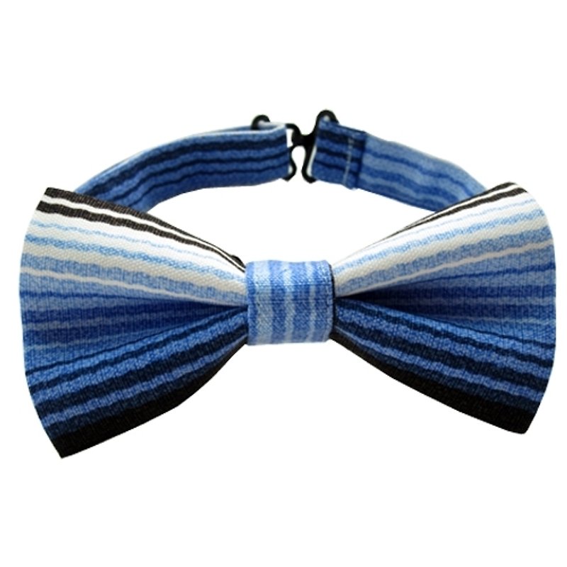Romantic detective bow tie - เนคไท/ที่หนีบเนคไท - วัสดุอื่นๆ สีน้ำเงิน