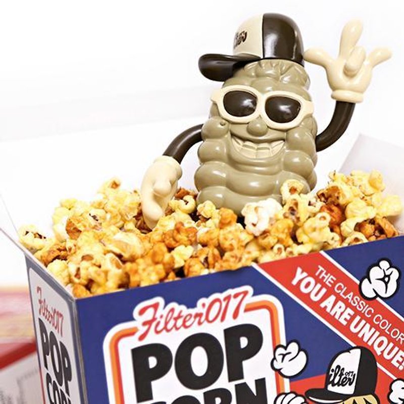 Filter017 X 909 TOY - POP CORN Vinyl Toy corn people vinyl toys - retro caramel color - Other - Other Materials 