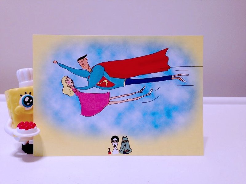 映画 スーパーマン | ポストカード - カード・はがき - 紙 多色