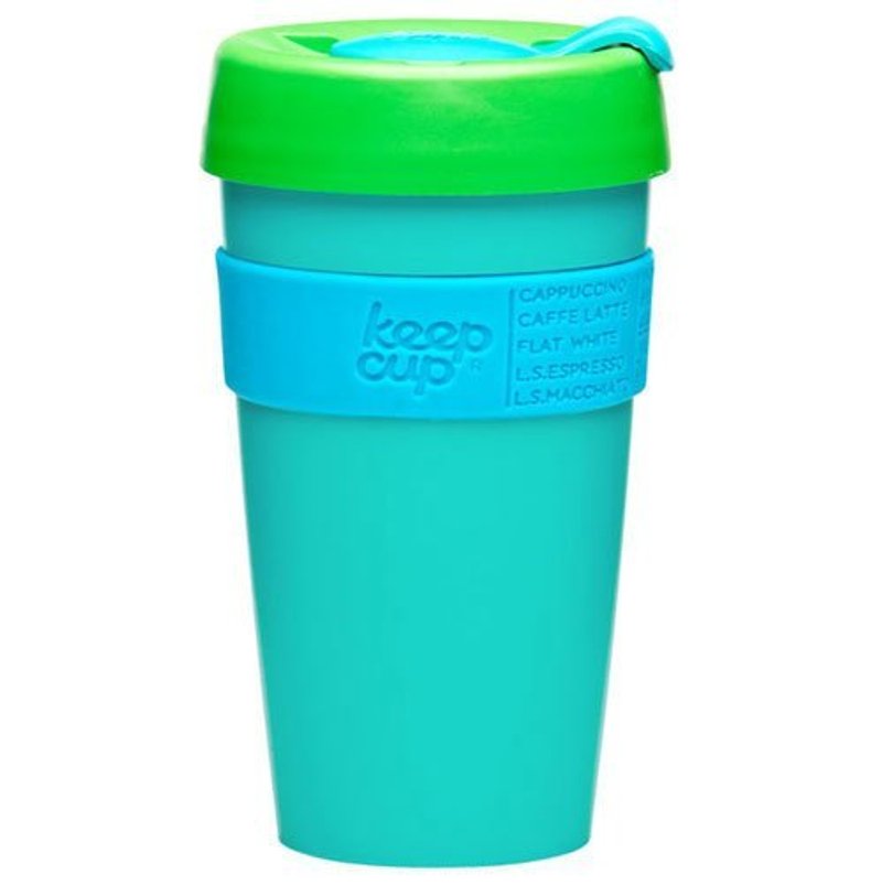 KeepCup 隨身咖啡杯 搖滾系列(L)-綠蘇打 - 咖啡杯/馬克杯 - 塑膠 綠色