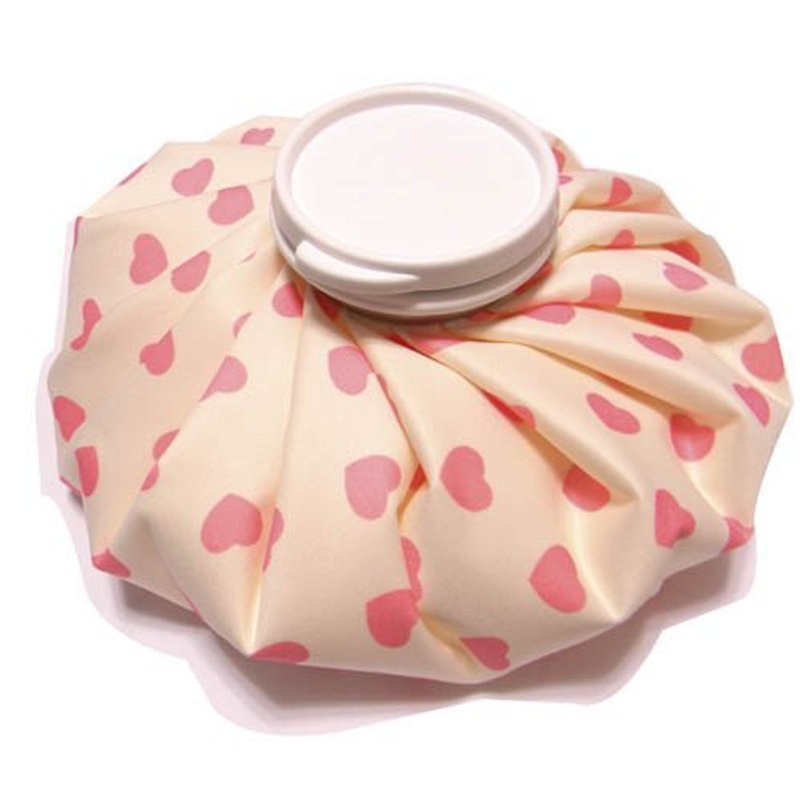 R&R 冰溫兩用敷袋-粉紅愛心款9吋 - 其他 - 其他材質 粉紅色