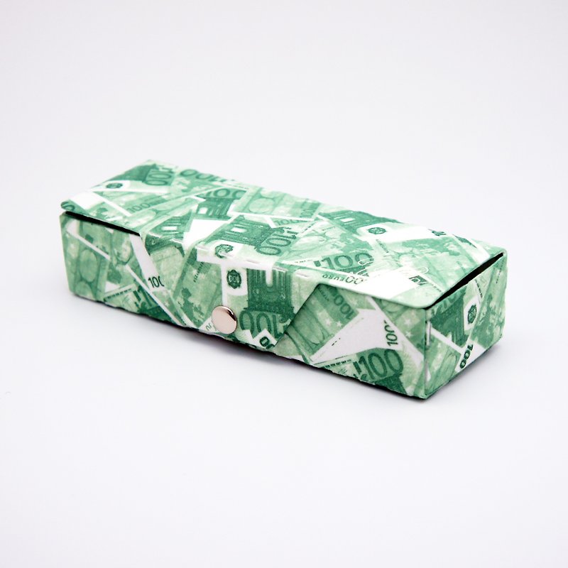 BLR Glasses case  Box [ EUR ] CB09 - กล่องดินสอ/ถุงดินสอ - วัสดุอื่นๆ สีเขียว