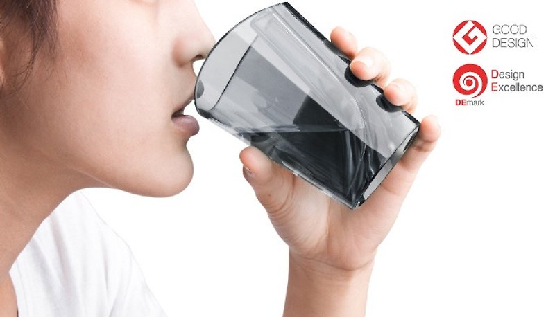 QUALY シェーカーカップ - バス・トイレ用品 - プラスチック 透明