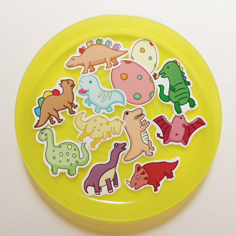 Beware of dinosaurs infested / sticker packs - Stickers - Paper 