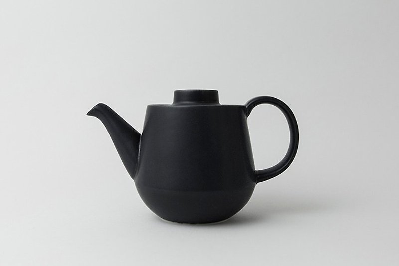 KIHARA 藍素磁釉 茶壺 - 茶具/茶杯 - 瓷 黑色