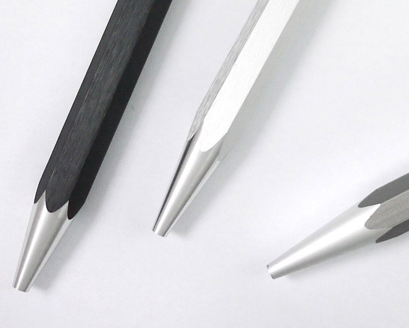 鉛筆の形のペン/ペン/ペン - その他のペン - 金属 グレー