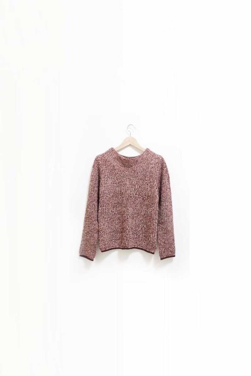 【Wahr】紅織毛衣 - Women's Sweaters - Other Materials Red