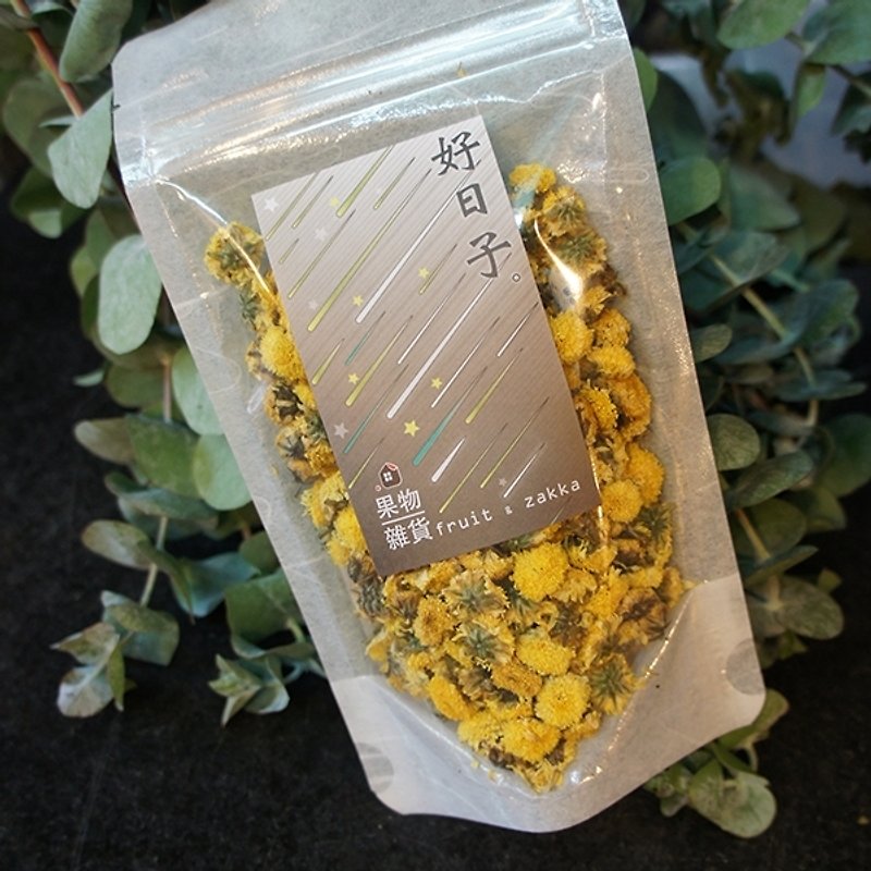 Good day} cup of chrysanthemum tea _ a limited harvest of Taiwan Organic tribute chrysanthemum friend _ Health - Dried Fruits - Fresh Ingredients Yellow