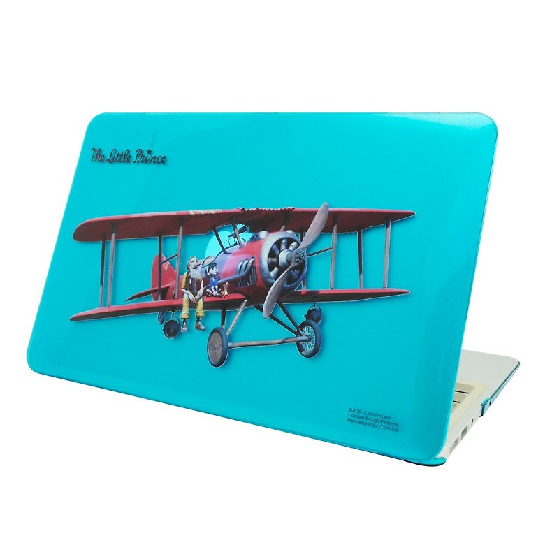 小王子電影版授權系列-【一起去冒險吧】《 Macbook 12吋/ Air 11吋 專用 》水晶殼 - 電腦配件 - 塑膠 藍色