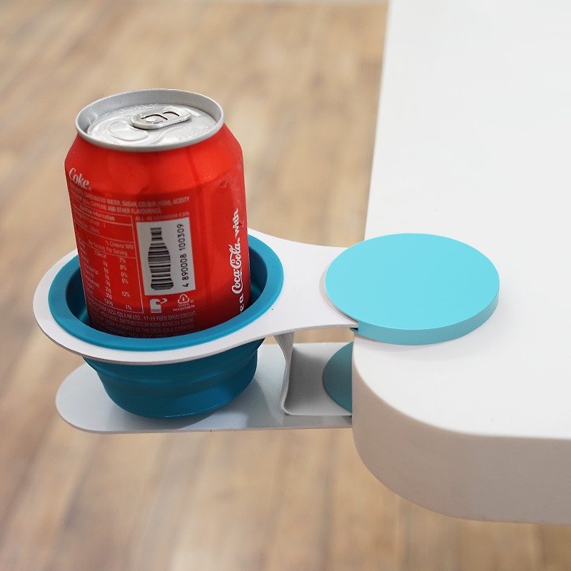 EX!! cup holder (blue) - Coasters - Other Metals Blue