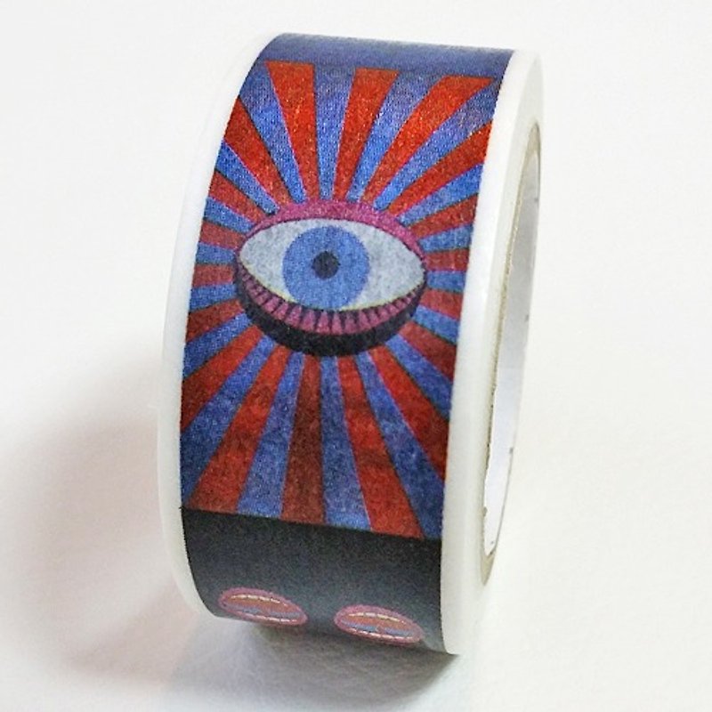 mt and paper tape G8 x Tadanori Yokoo [eye and mouth (MTYOKO01)] - Washi Tape - Paper Multicolor