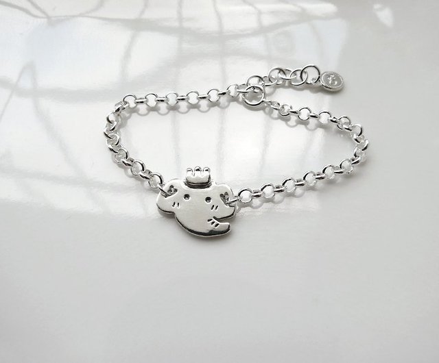 Elephant - Children\'s forest paradise series (silver bracelet) - Cpercent -  Shop C percent handmade jewelry Bracelets - Pinkoi