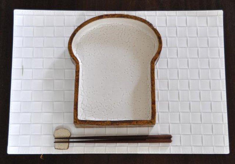 食パンの深皿 - 小皿 - その他の素材 