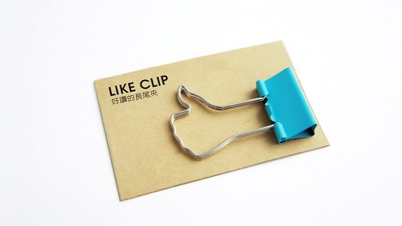 LIKE CLIPS (1 pack) - อื่นๆ - โลหะ สีน้ำเงิน