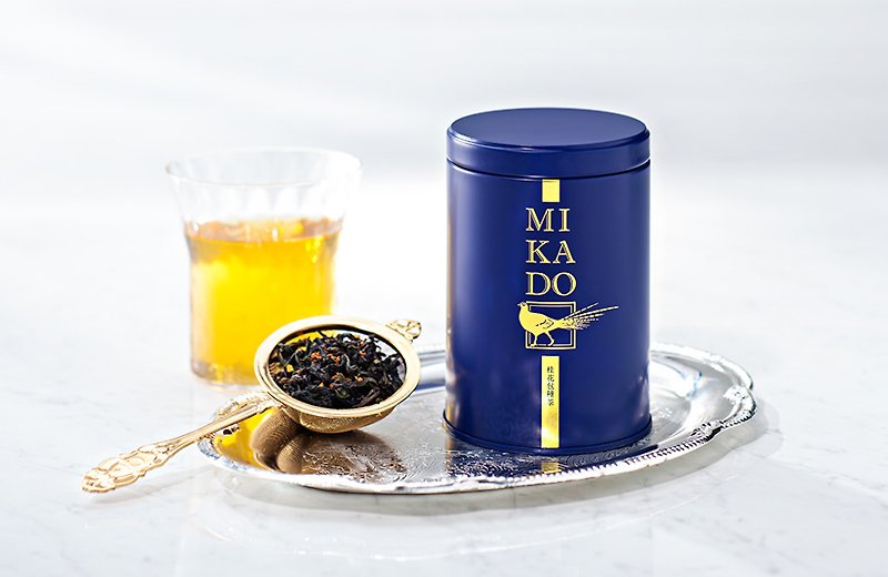 MIKADO甘い香りのモクセイ茶 - お茶 - その他の素材 ブルー