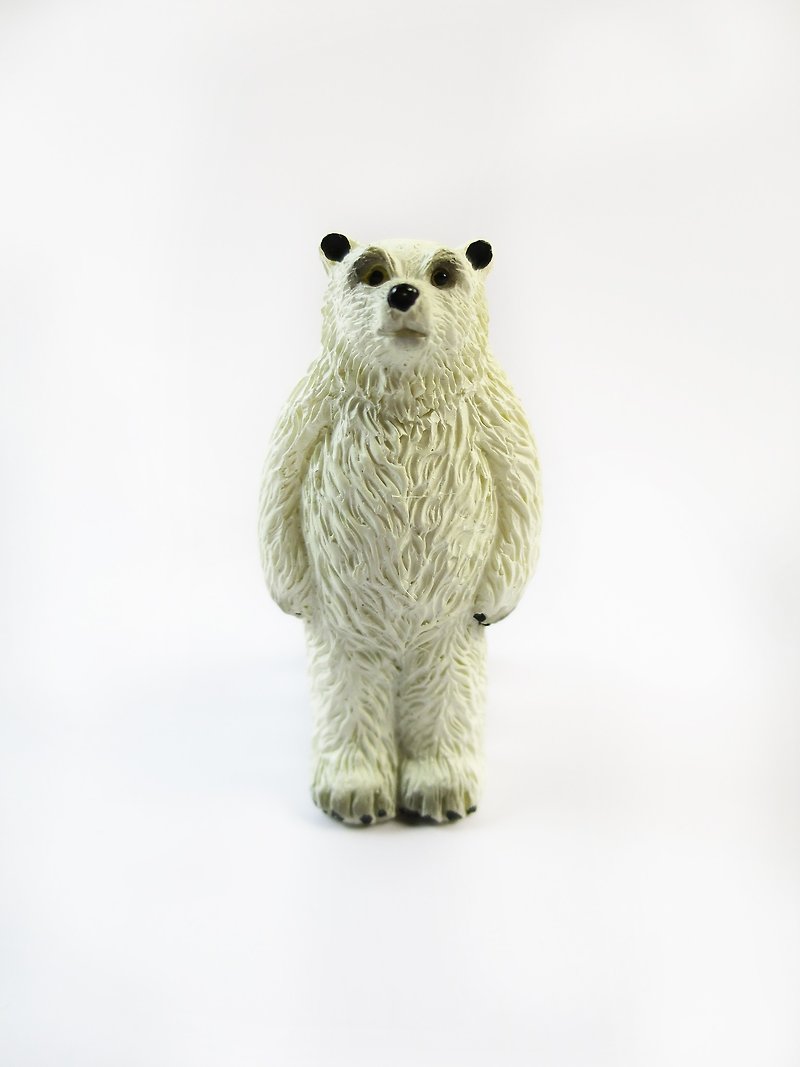 SUSS- Japanese cute mini animal modeling stapler (polar bear models) - birthday gift recommendation - Spot free shipping - แม็กเย็บ - วัสดุอื่นๆ ขาว