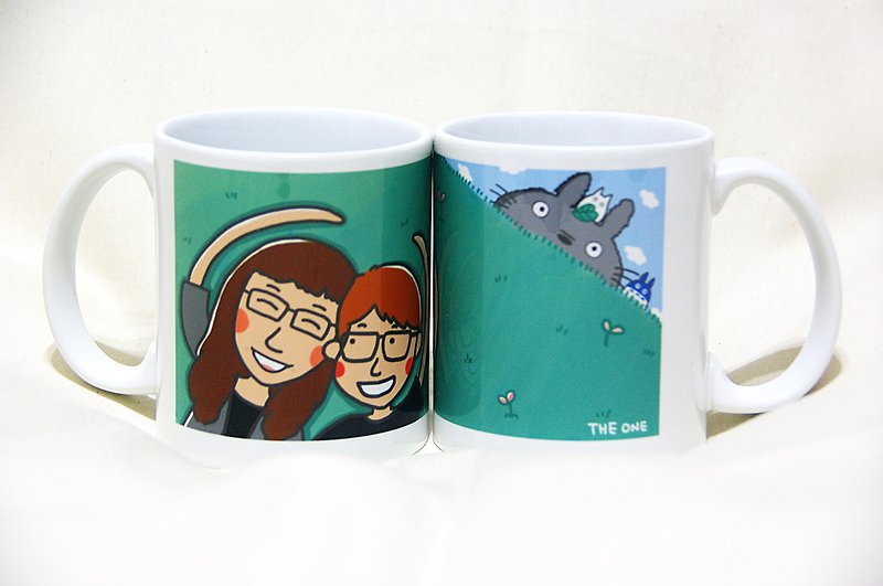 I want us together / Customized Mug - Mugs - Porcelain Green